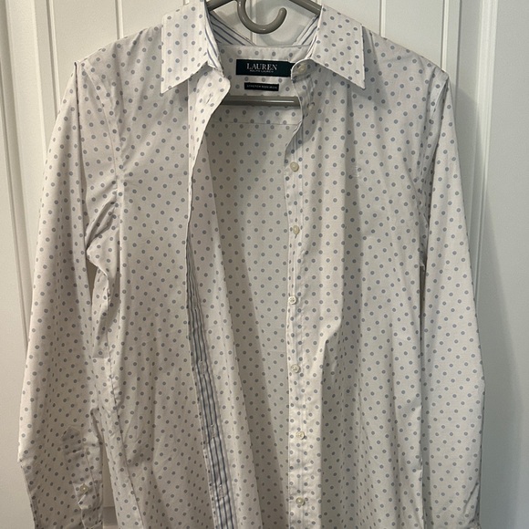 Ralph Lauren Polka Dot Dress Shirt - Picture 5 of 5